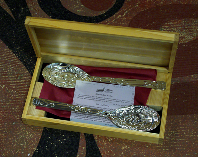 Silver Plated Salmon Serving Set