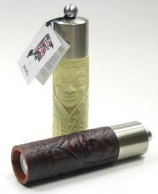 Native Chief and Princess Salt and Pepper Mills